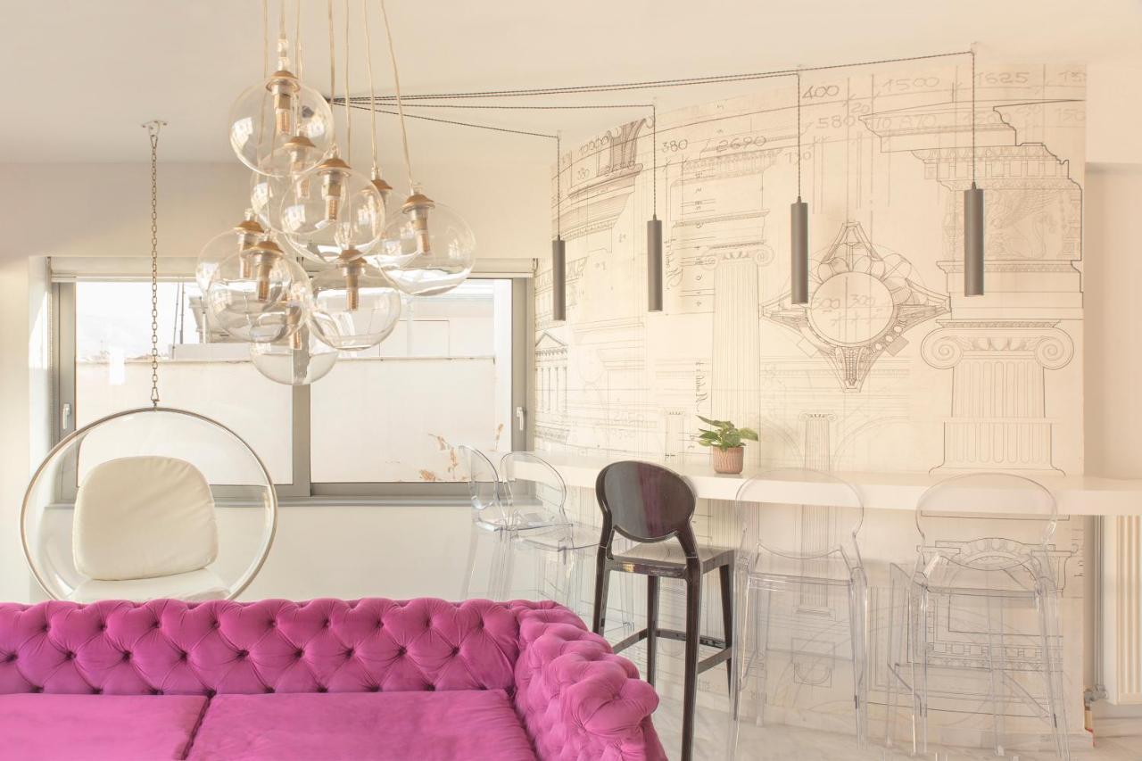 Luxury Near Acropolis-living Stone Gold 公寓 *