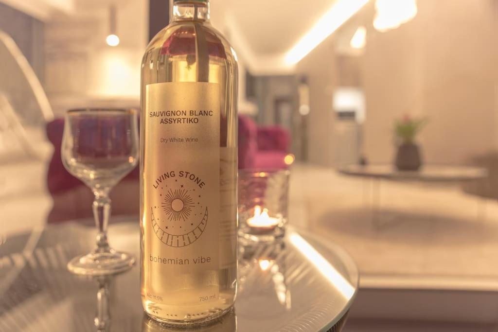 Luxury Near Acropolis-living Stone Gold Appartement *