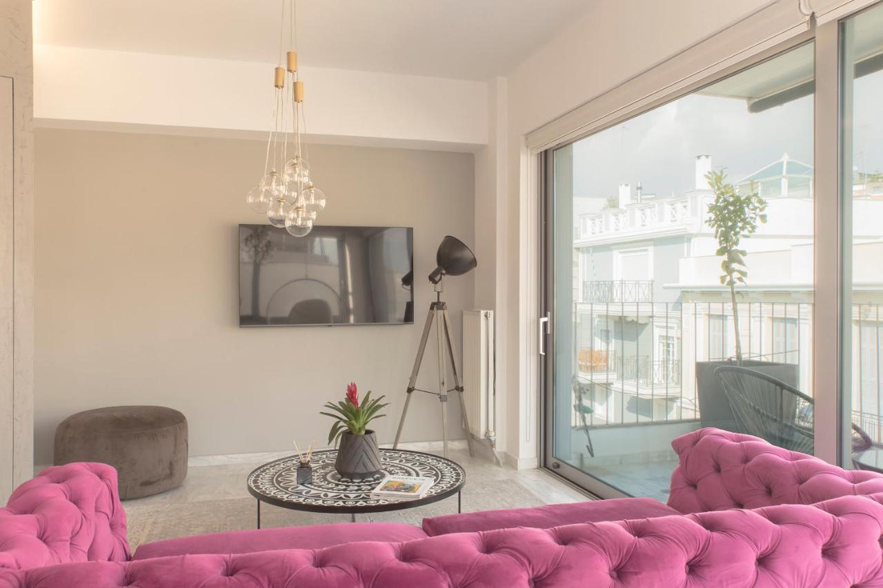 Appartement Luxury Near Acropolis-living Stone Gold