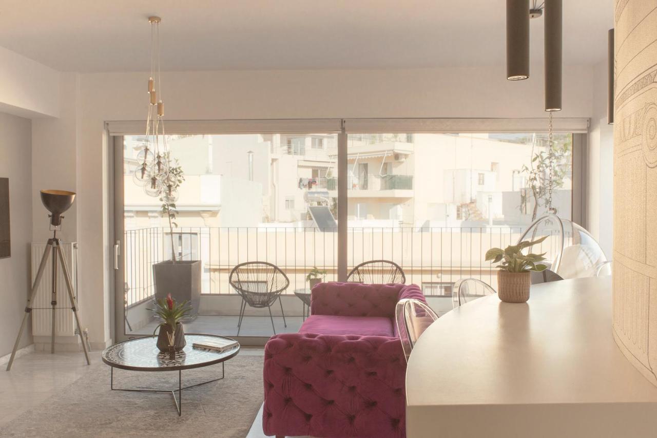 Luxury Near Acropolis-living Stone Gold Appartement *