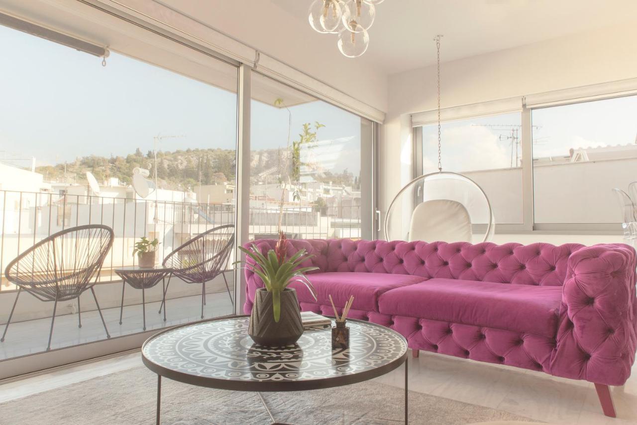 Luxury Near Acropolis-living Stone Gold Athènes