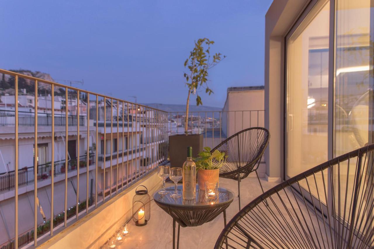 Luxury Near Acropolis-living Stone Gold Appartement *